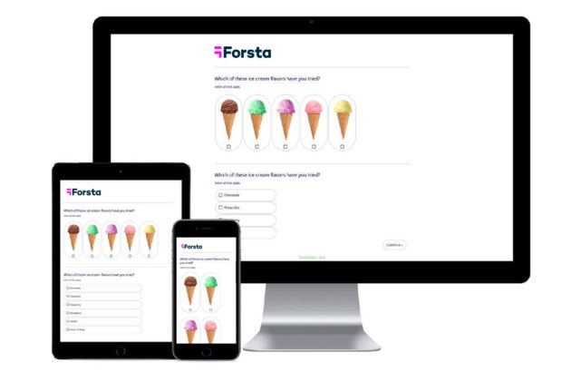 Forsta surveys support